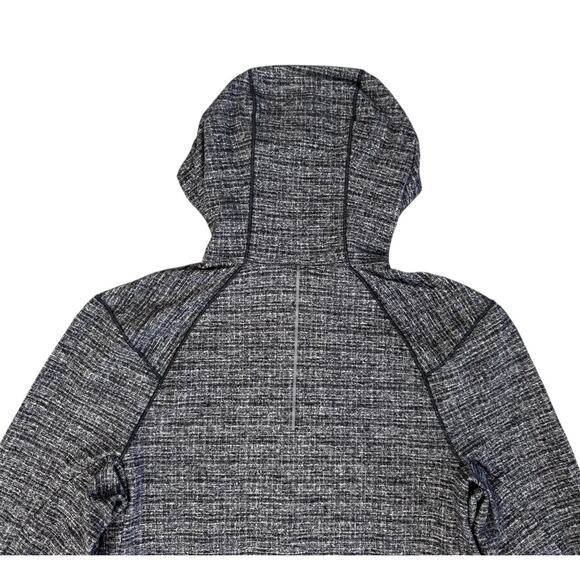 LULULEMON Serge Warm Full Zip Hoodie Heathered Gray Sweatshirt Pockets Men’s S - Picture 8 of 11